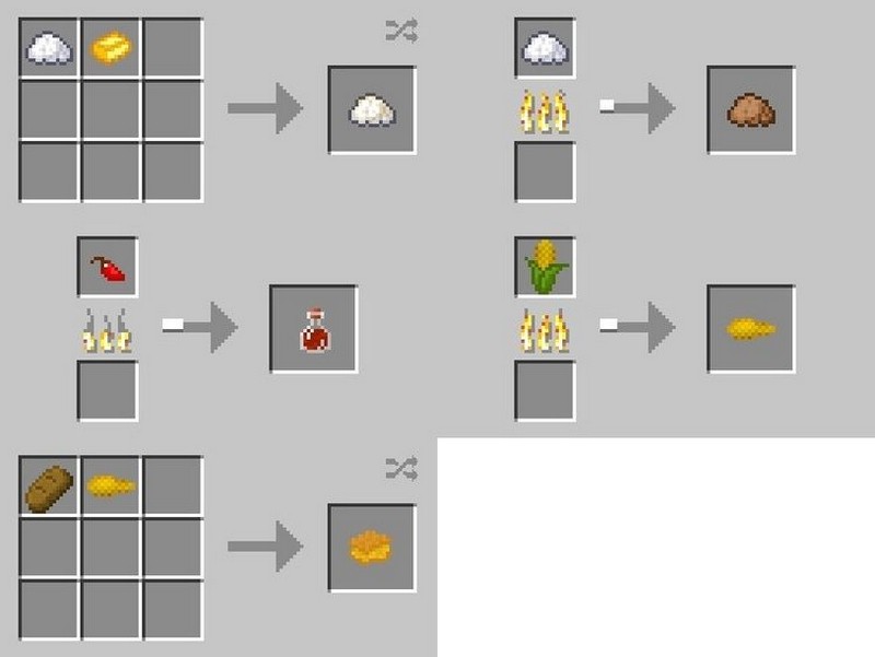 Как в майне сделать суп из грибов